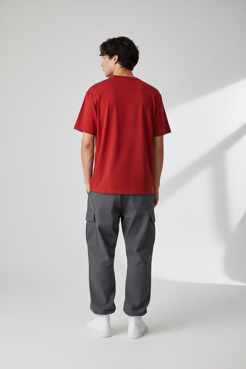 Male model - back view