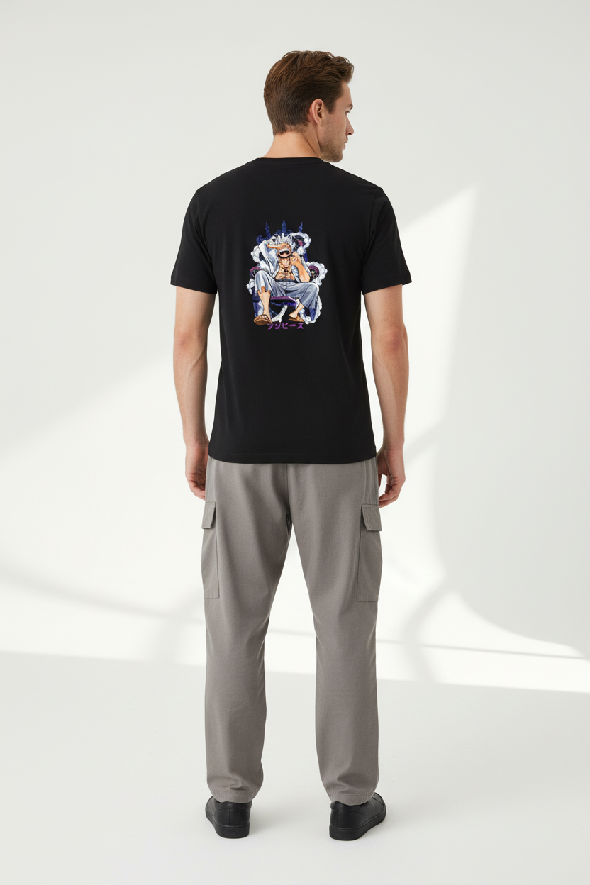 Male model - Black back