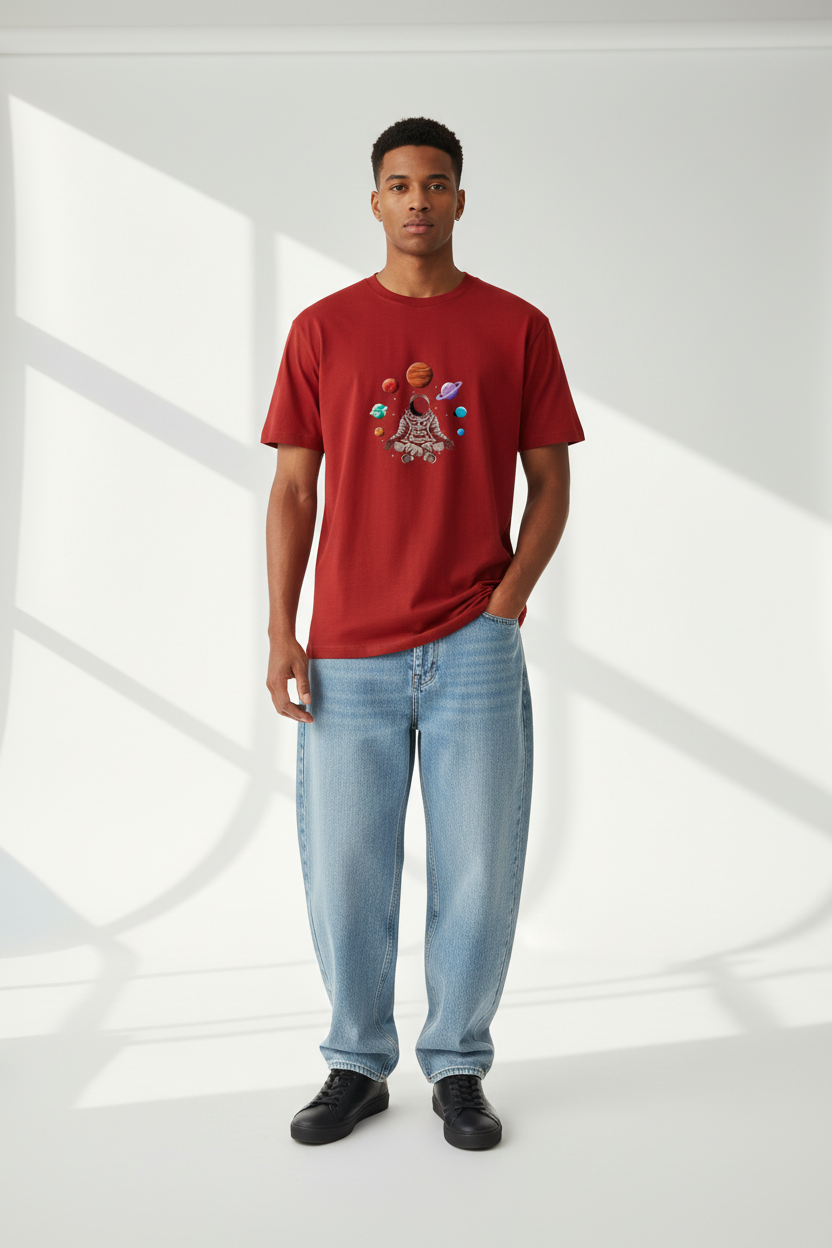 Male model - Red front