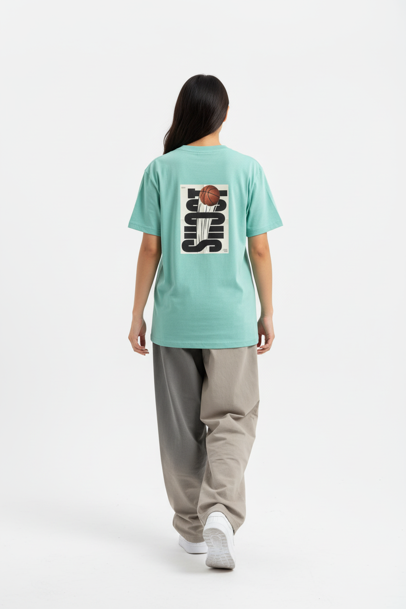 Mint - Female Model - Back View