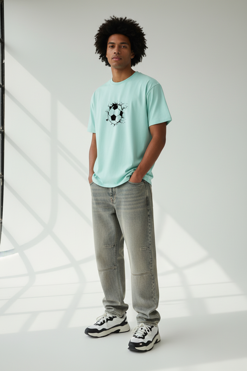 Mint - Male Model Front Three-Quarter