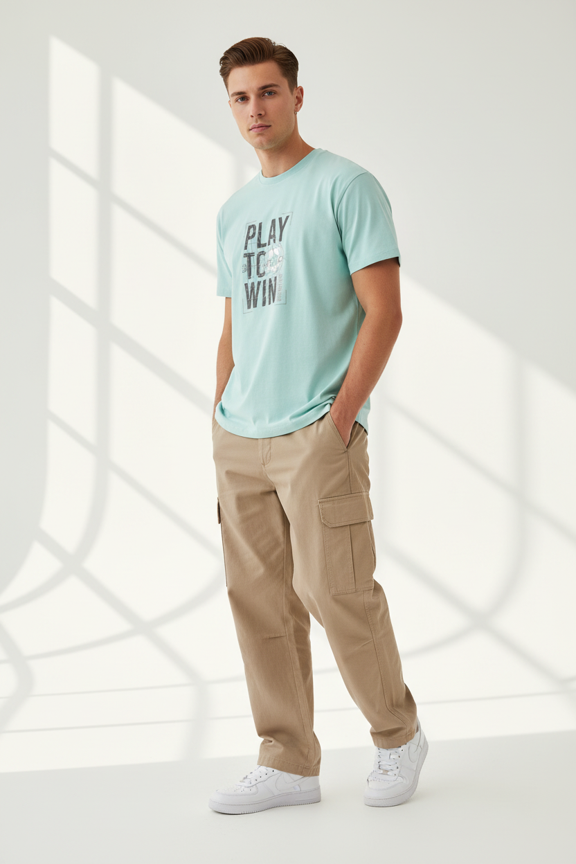 Mint - male three-quarter