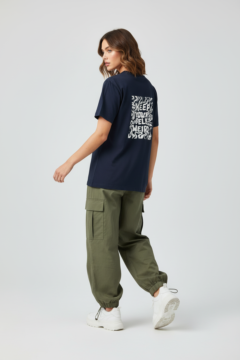 Navy - back walking