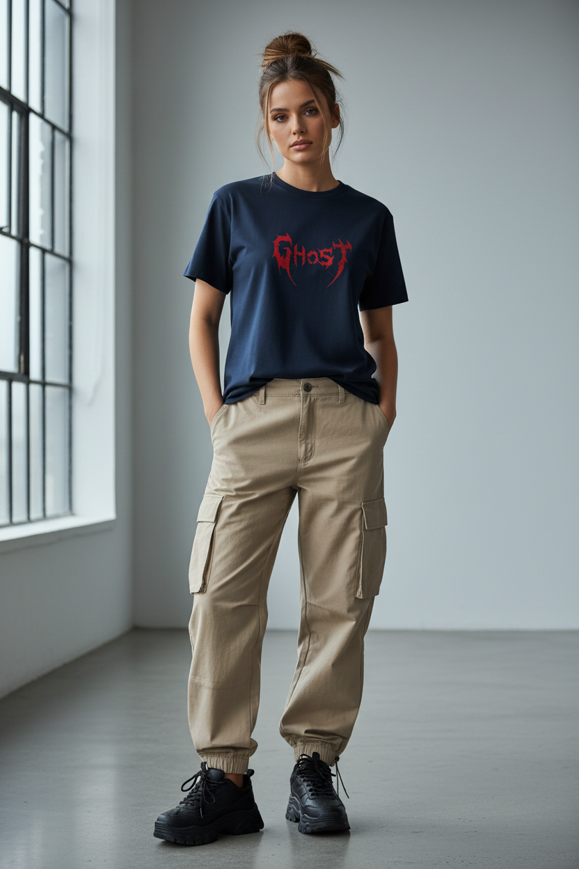 Navy Blue female front