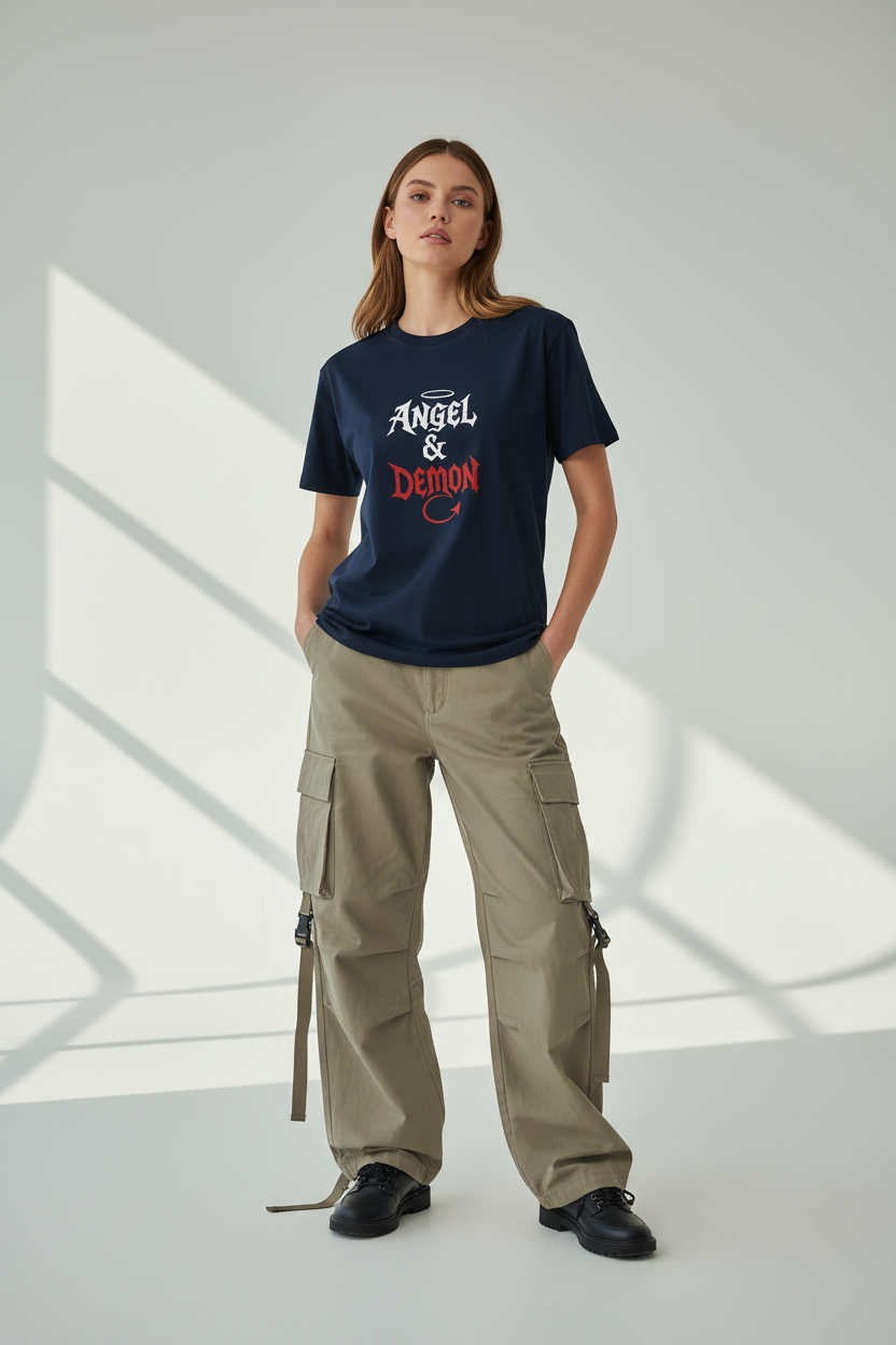 Navy Blue female front