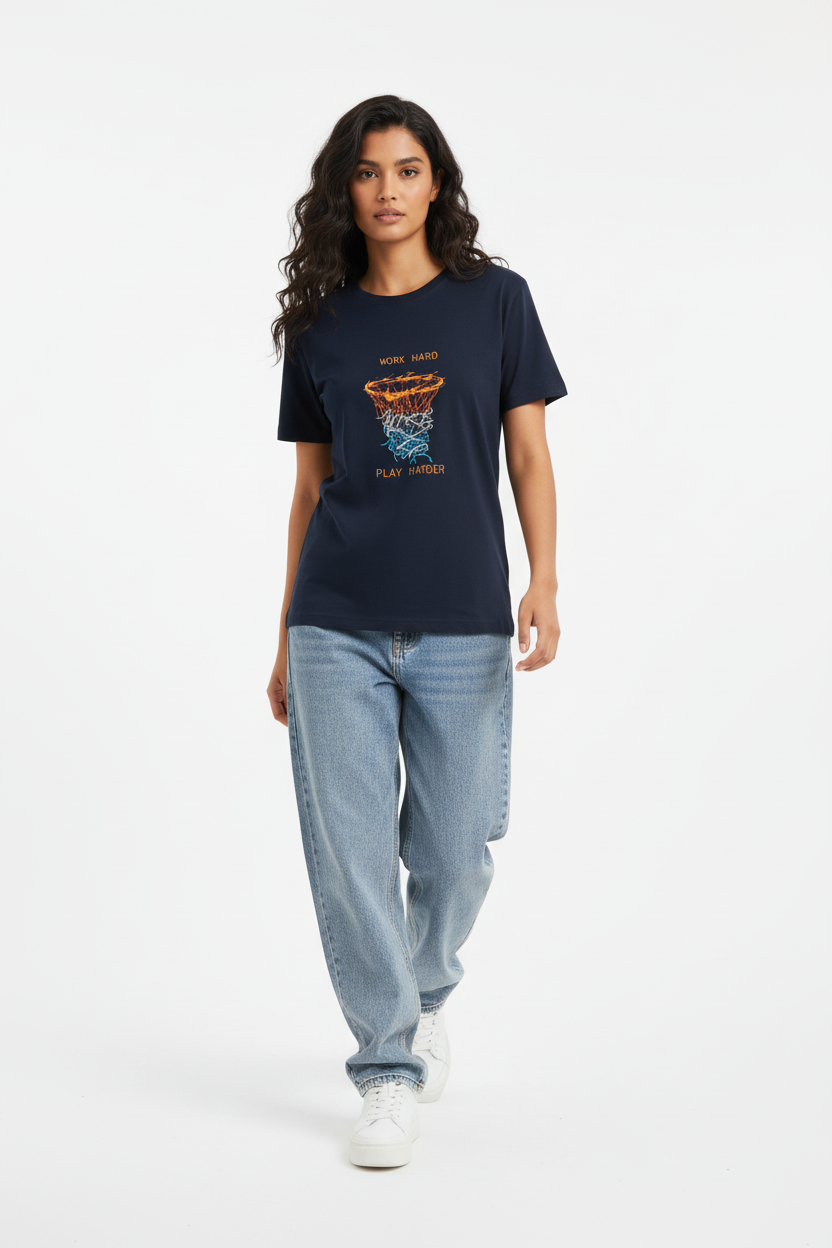 Navy Blue - Female Model