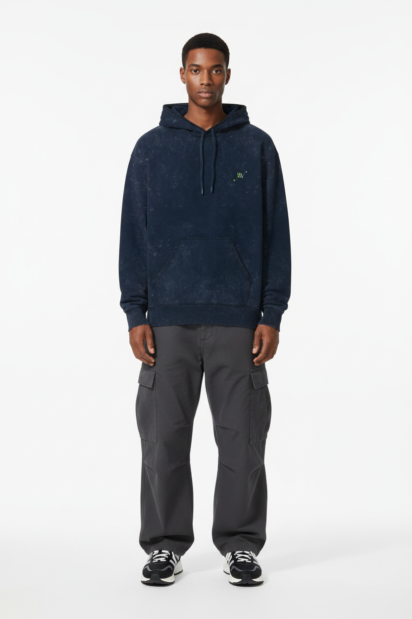 Navy Blue Front View