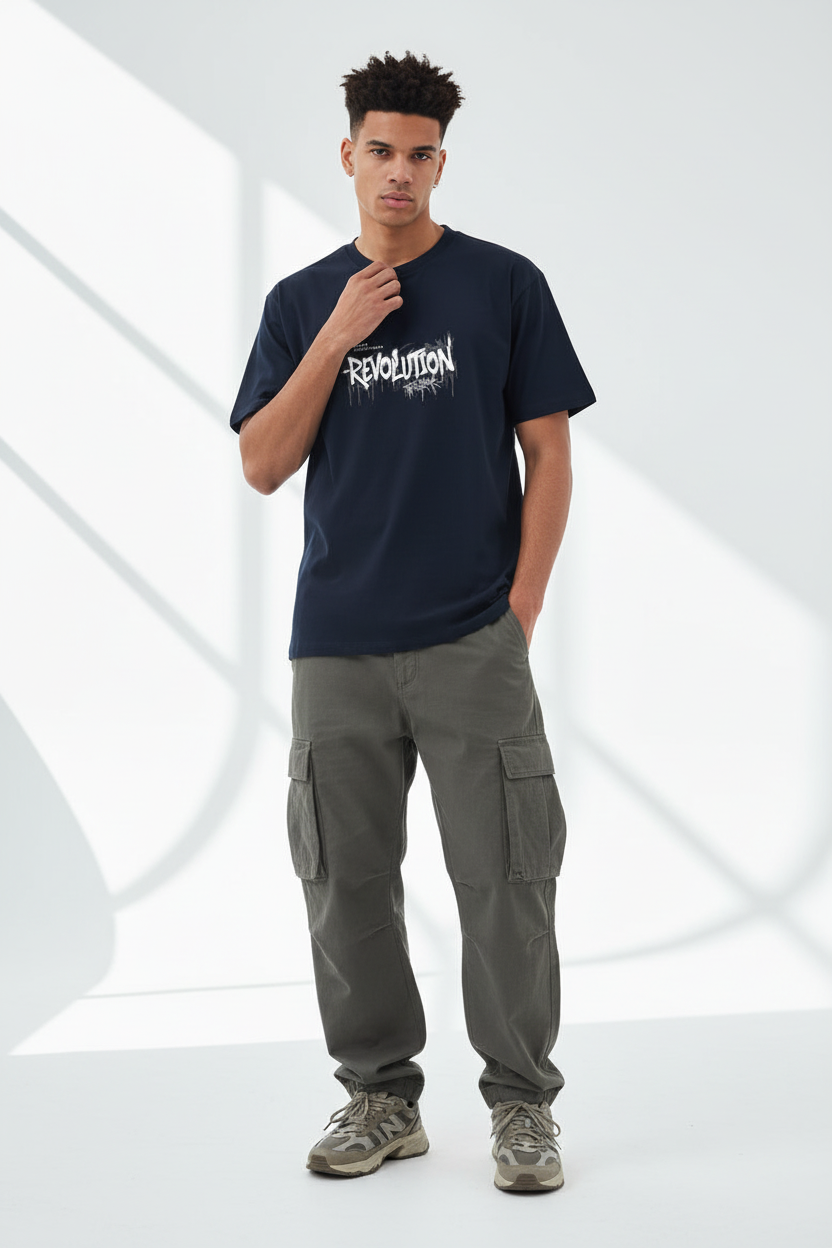 Navy Blue male front