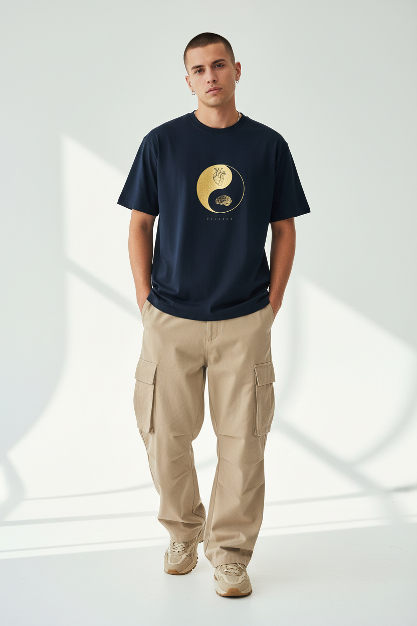 Navy Blue male front