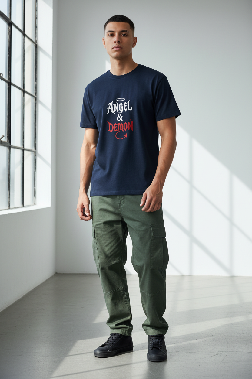 Navy Blue male front