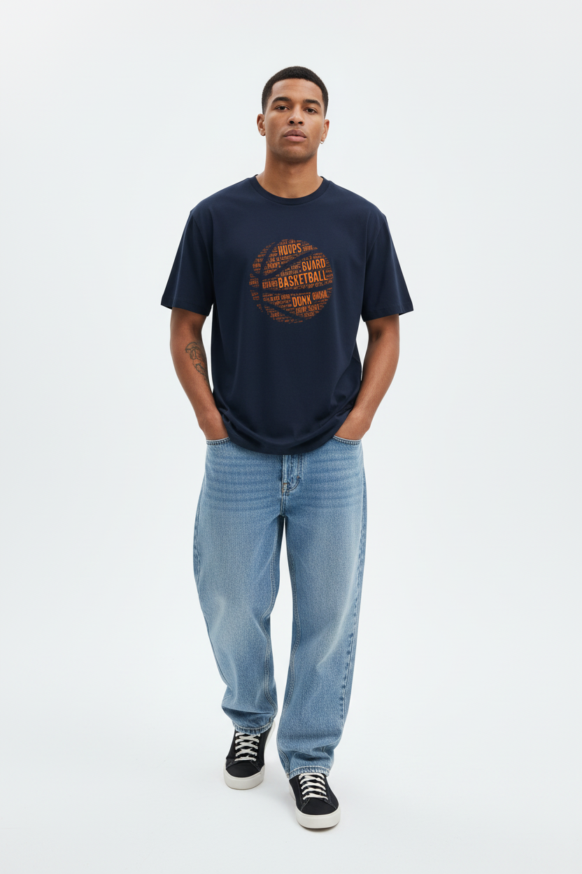 Navy Blue - Male Model