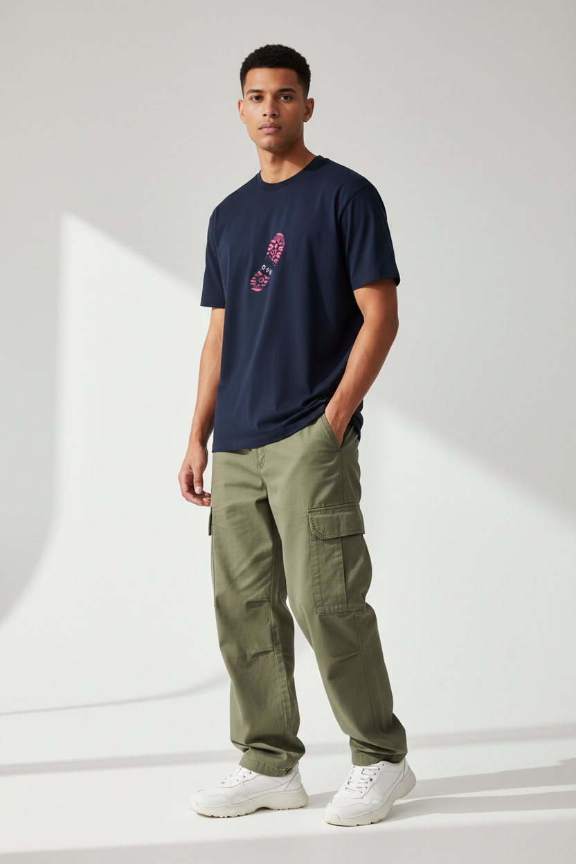 Navy - front three-quarter