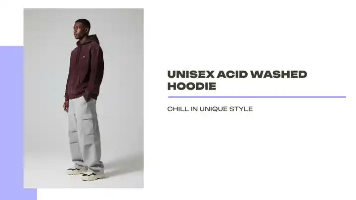 Unisex Acid Washed Hoodie by@Outfy