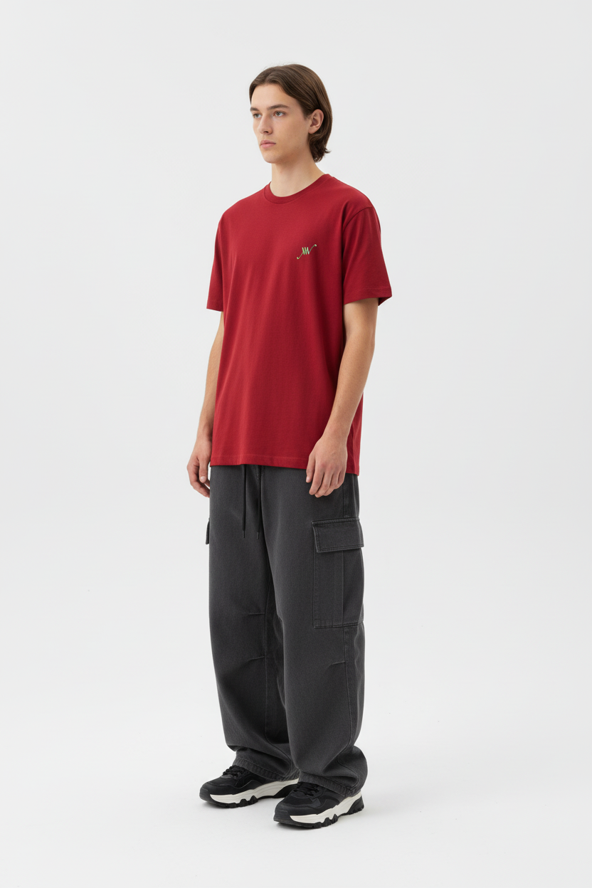 Red - Left side angle