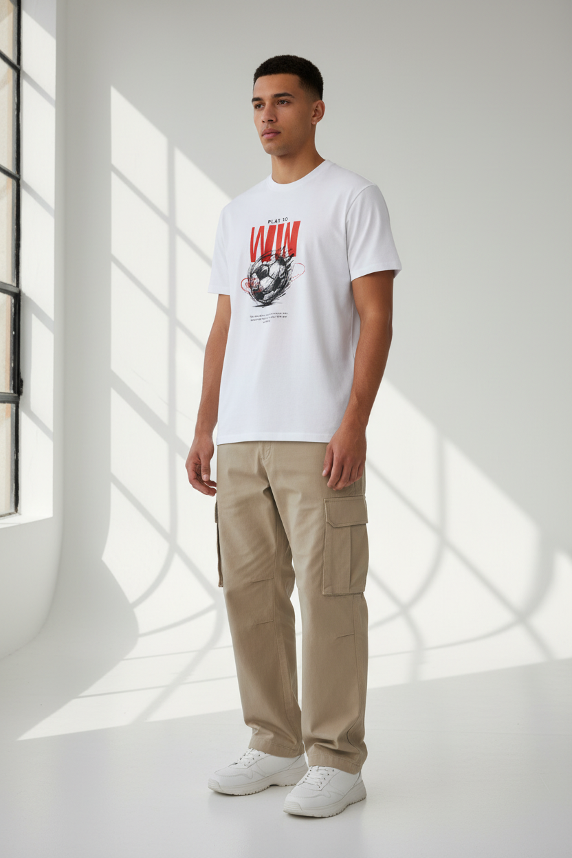 White - male front three-quarter