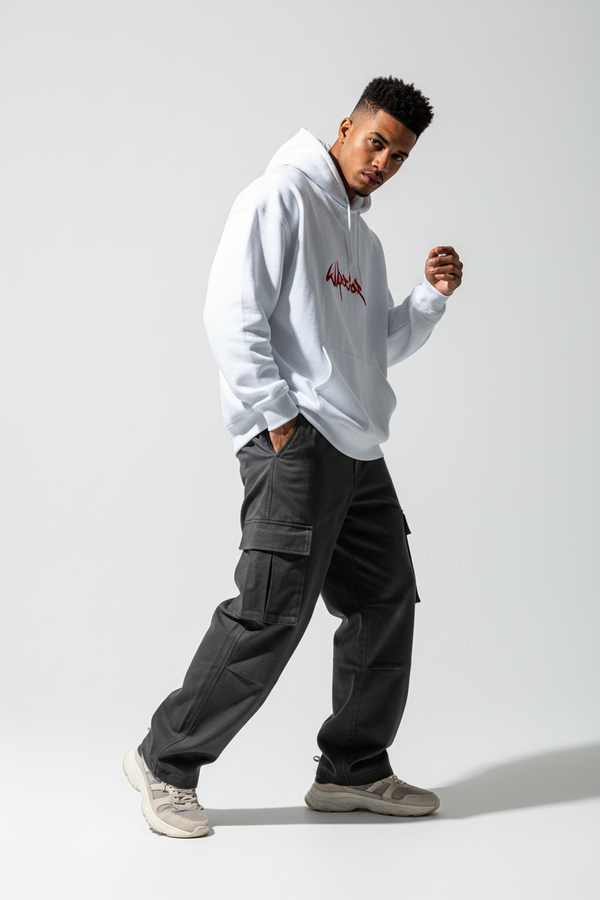 White male - hand in pocket pose