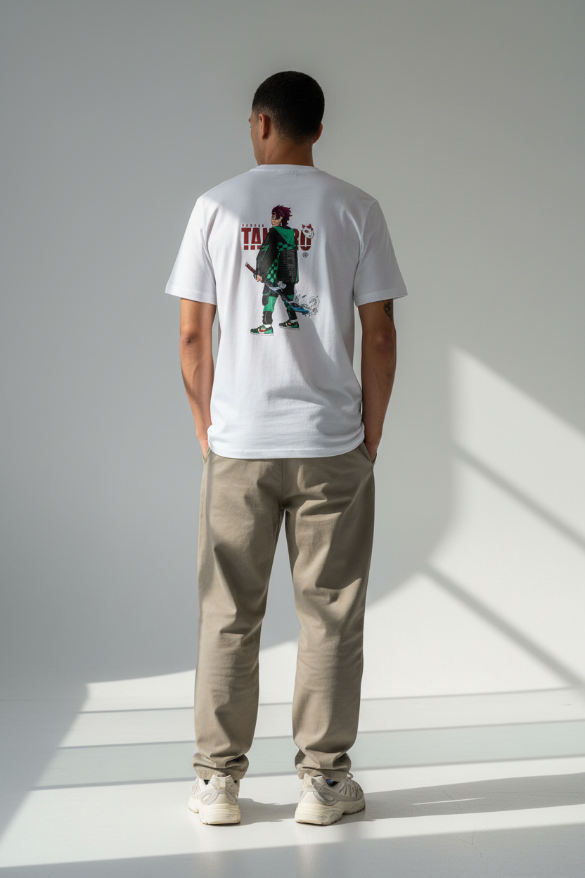 White Male Model Back