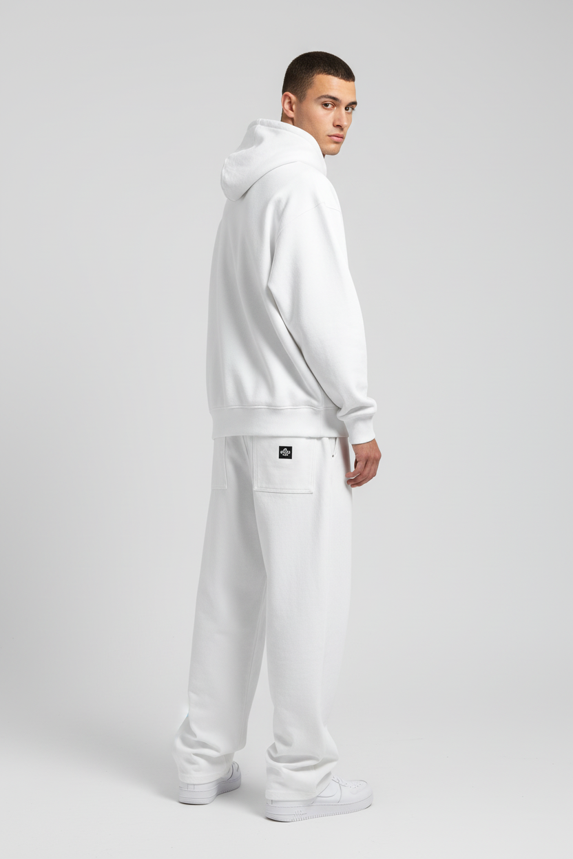 White Three-Quarter Back