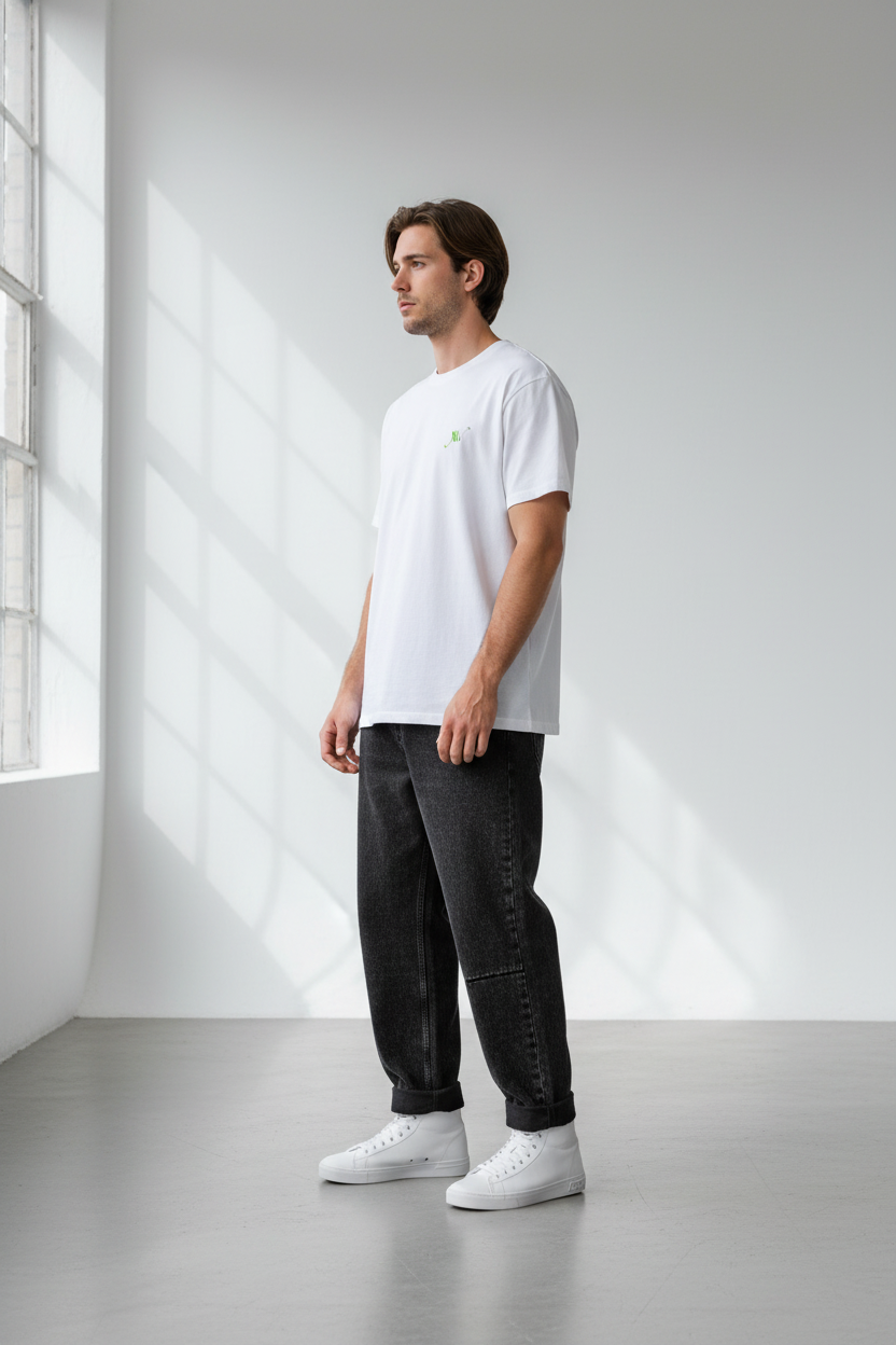 White - Three-quarter back